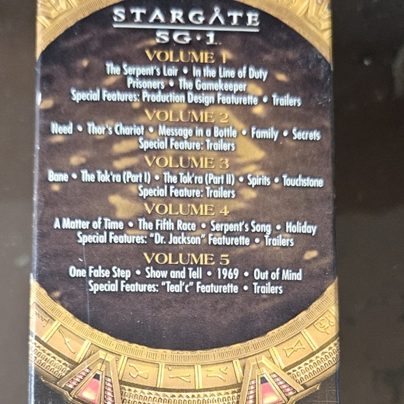 Stargate DVD Sets Season One And Season Two - Picture 6 of 6